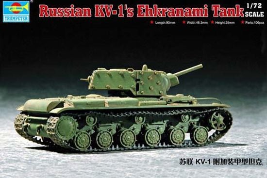 1/72 Soviet KV-1S Ehkranami