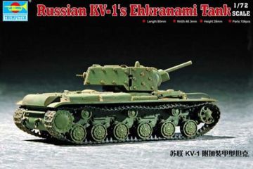 1/72 Soviet KV-1S Ehkranami