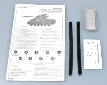 1/72 M4A3E8 Tank (T66 Track)