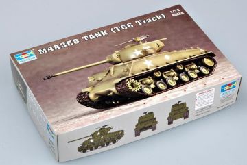 1/72 M4A3E8 Tank (T66 Track)