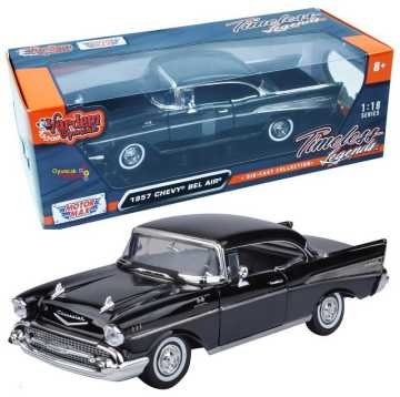 1957 Chevrolet Bel Air Hardtop Black  1/18