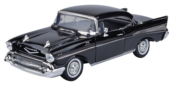1957 Chevrolet Bel Air Hardtop Black  1/18