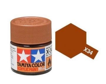 X-34 Metal. Brown 10ml