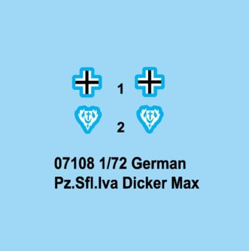 1/72 German Pz.Sfl.1Iva Dicker Max