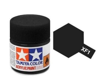 XF-1 Flat Black 10ml Acrylic Mini
