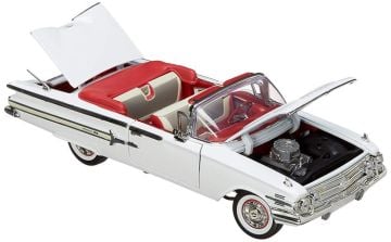 1960 Chevrolet Impala Cabrio Beyaz  1/18
