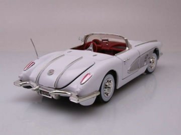 Chevrolet Corvette 1958 WHITE  1/18