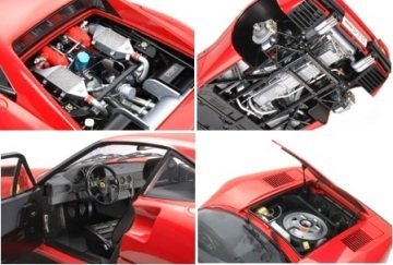 1/12 Ferrari GTO Yarı Monte Edilmiş
