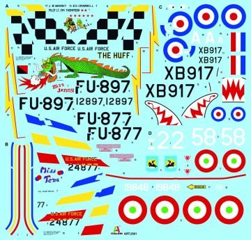 1/32 F-86F Sabre Jet