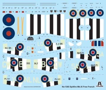 1/72 Spitfire Mk. iX Free French