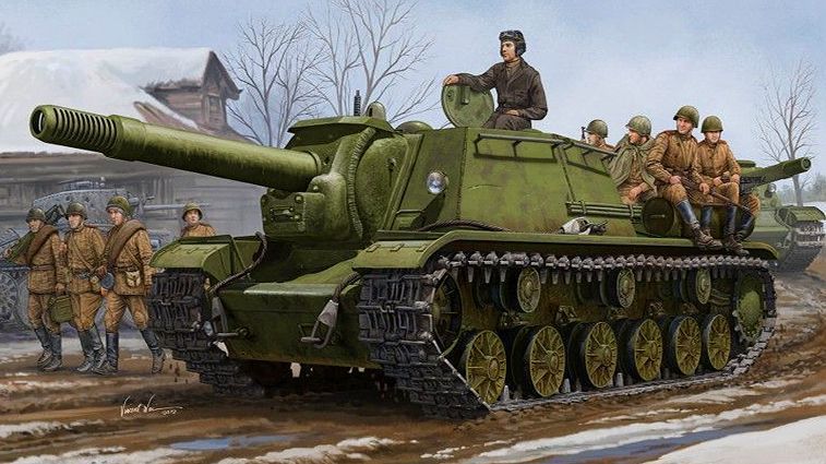 1/35 Soviet SU-152 Self-propelled Heavy Howitzer