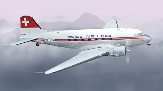 1/72 DC-3 Swissair