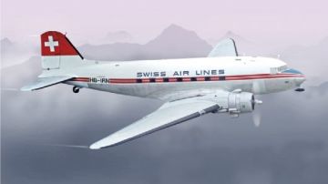 1/72 DC-3 Swissair