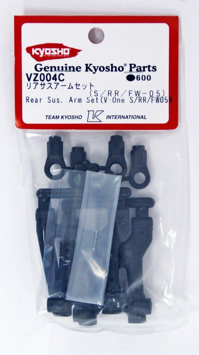 VZ004C  KYOSHO  Rear Sus. Arm Set(V-One S/RR/FW05R)