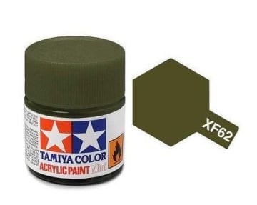 Acrylic Mini XF-62 Olive Drab 10ml