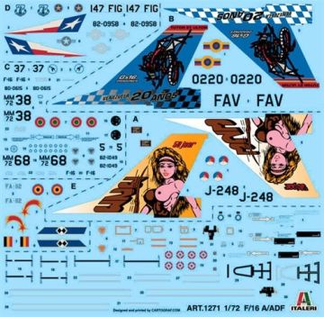 1/72 F-16 A/B FIGHTING FALCON