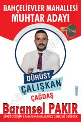 Muhtar Adayı Tanıtım Broşürü