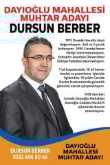 Muhtar Adayı Broşür