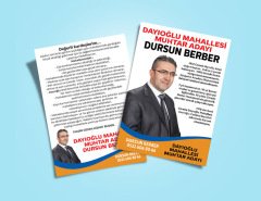 Muhtar Adayı Broşür