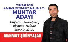 Muhtar Adayı Etiket