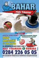 Halı Yıkama Broşür A5 20.000 Adet Çift Taraflı