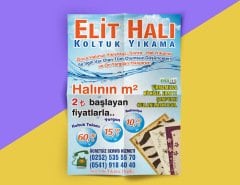 Halı Yıkama Broşürü