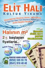 Halı Yıkama Broşürü