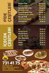 Pide Kebap Pizza Broşür