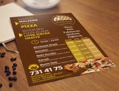 Pide Kebap Pizza Broşür