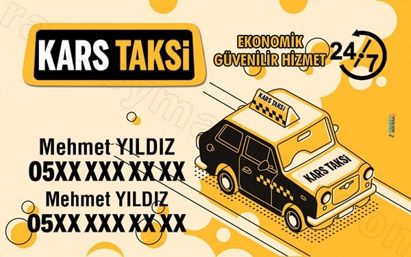 Ekonomik Taksi Kartvizit