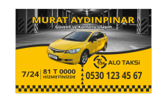 Ekonomik Taksi Kartvizit