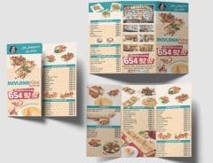 A4 Çift Yönlü 5.000 Adet 130gr Katlamalı Broşür