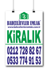 35x50cm Emlak Afişleri Baskı Fiyatları ve Örnekleri