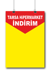 50x70cm Afiş Baskı Ücretsiz Gönderim