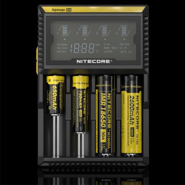 NITECORE D4 PIL DOLUM KITI (DIGICHARGER)