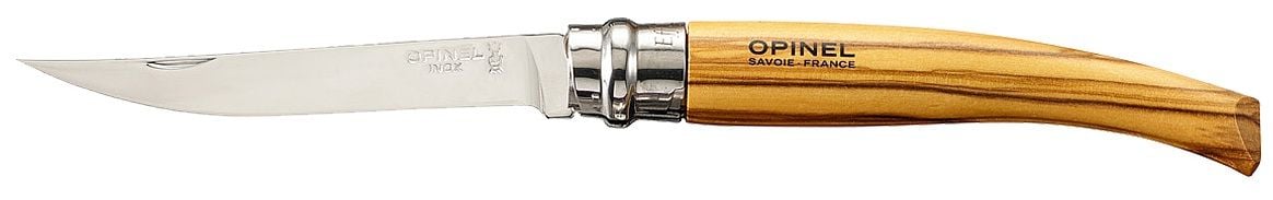 OPINEL INOX OLIVE 10 NO FLETO KNIFE (000645)