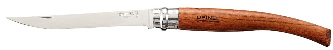 OPINEL INOX BUBINGA بمقبض 12 NO FLETO CAKI (000011)
