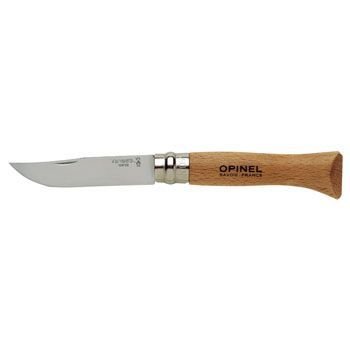 OPINEL INOX BEECH HANDLE 6 NO CAKI (123060)