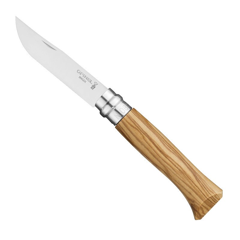 مقبض الزيتون OPINEL INOX 8 NO CAKI (002020)