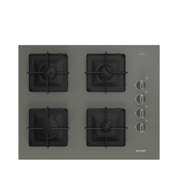 Arçelik Kare Ocaklı Gri ( AFC 340 G - OCD K 651 EG - ADE 606-2 G ) Ankastre Set