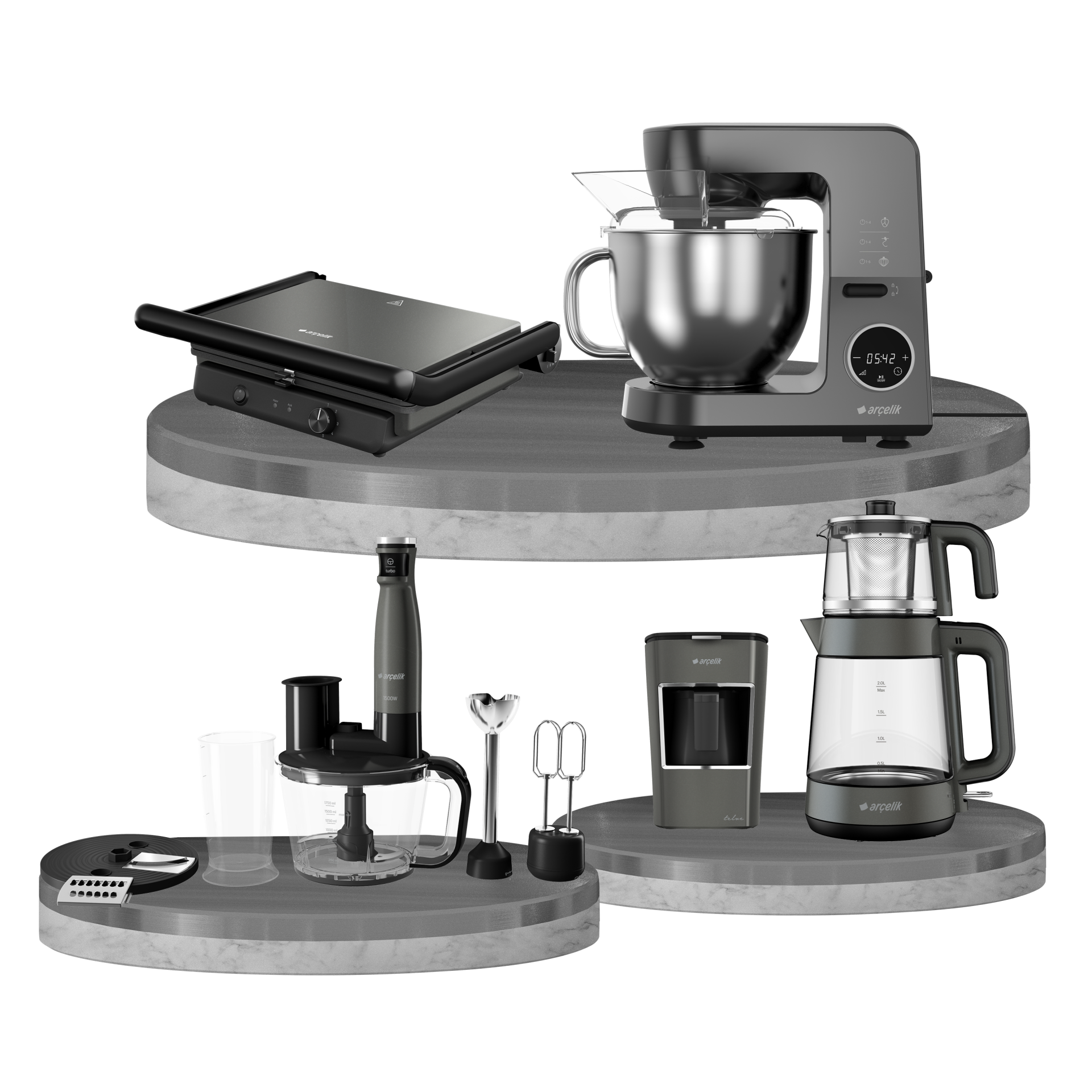 Arçelik Resital 5'li Grion Elektronik Çeyiz Seti