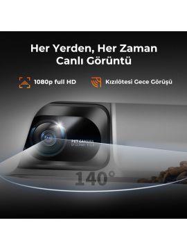 Petkit Yumshare Kameralı Çift Hazneli Akıllı Mama Kabı (Resmi Distribütör Garantili)