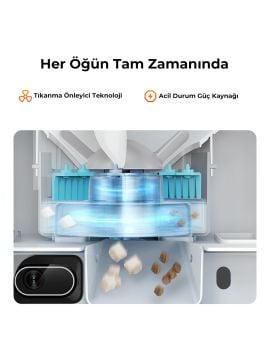 Petkit Yumshare Kameralı Çift Hazneli Akıllı Mama Kabı (Resmi Distribütör Garantili)