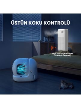 Petkit Pura Max Akıllı Kedi Tuvaleti (Resmi Distribütör Garantili)