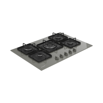 Arçelik OCD K 752 EWG Wok Gözlü Gri Ankastre Cam Ocak