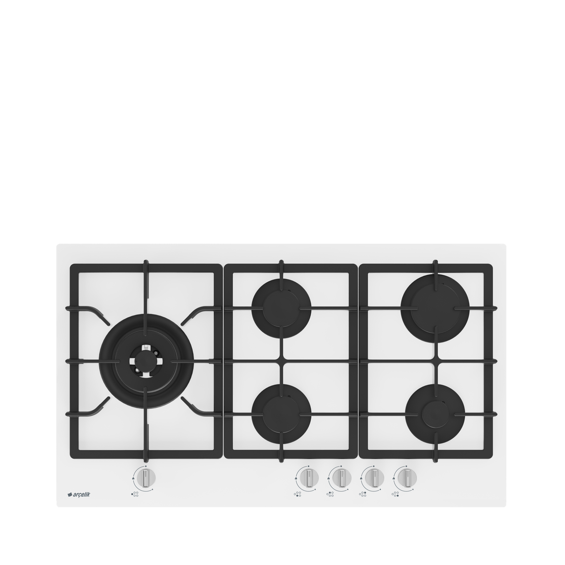 Arçelik OCD D 902 DWB Beyaz Cam Ankastre Ocak