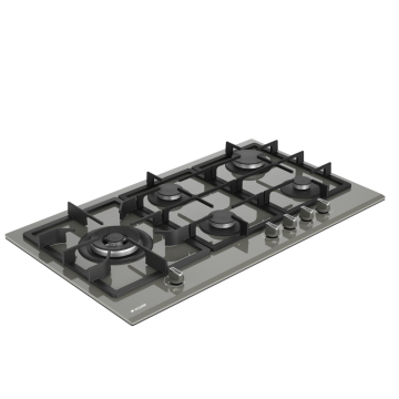 Arçelik OCD D 902 DWG Gri Cam Ankastre Ocak