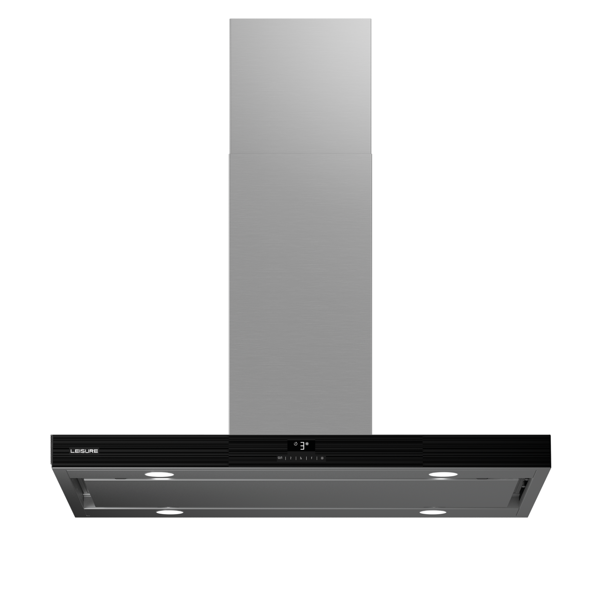 Leisure PDLA 90 ES Siyah Ada Tipi Davlumbaz