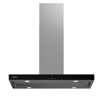 Leisure PDLA 90 ES Siyah Ada Tipi Davlumbaz