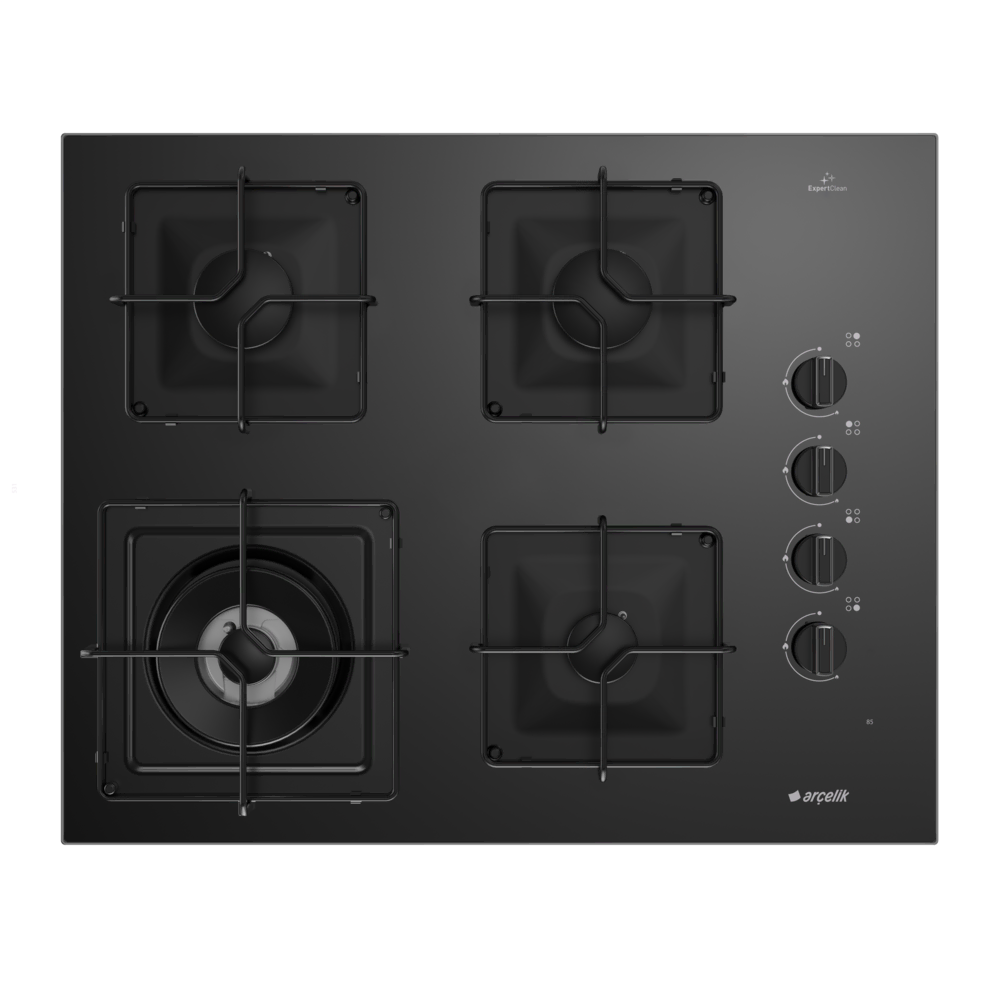 Arçelik OCD K 651 EWS Siyah Cam Ankastre Ocak